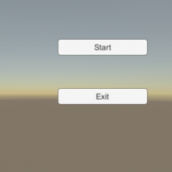 Как менять сцену с помощью меню в Unity