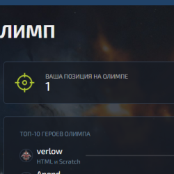 Про Олимп в герое