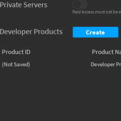 как создать devproduct?