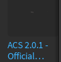 как сделать систему acs(2.0.1)