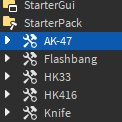 кастомные оружия на ACS 2.0.1