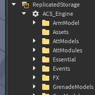 кастомные оружия на ACS 2.0.1